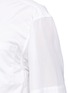 Detail View - Click To Enlarge - DRIES VAN NOTEN - Piqué back poplin short sleeve shirt