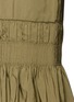 Detail View - Click To Enlarge - DRIES VAN NOTEN - 'Sidis' smocked fishtail hem taffeta skirt