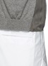 Detail View - Click To Enlarge - 73088 - Shirt hem wool blend cardigan