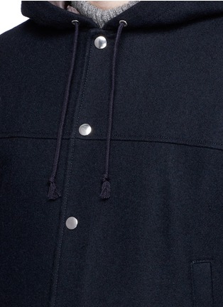 Detail View - Click To Enlarge - 73088 - Side zip puffer back jacket