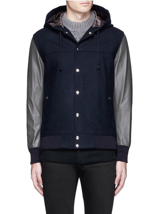Main View - Click To Enlarge - 73088 - Side zip puffer back jacket
