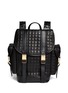 Main View - Click To Enlarge - NEIL BARRETT - 'Port Louis' quilted leather backpack