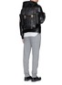 Figure View - Click To Enlarge - NEIL BARRETT - 'Port Louis' quilted leather backpack