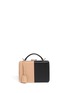 Main View - Click To Enlarge - MARK CROSS - 'Grace Box' small colourblock leather trunk