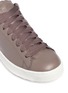 Detail View - Click To Enlarge - COACH - 'C101' pebbled leather sneakers