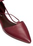 Detail View - Click To Enlarge - COACH - 'Johnson' leather lace-up d'Orsay flats