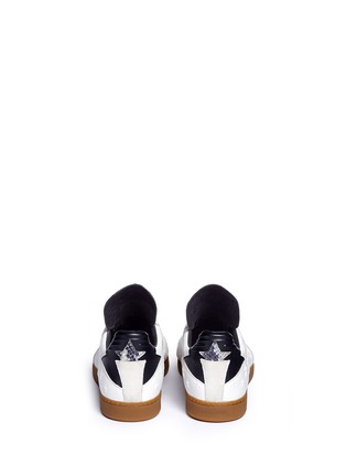 Back View - Click To Enlarge - ASH - 'Sky' star embossed leather sneakers