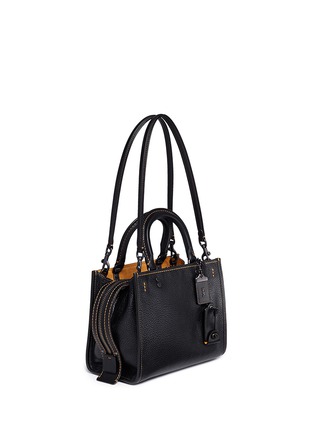 Front View - Click To Enlarge - COACH - 'Rogue 25' glovetanned leather satchel