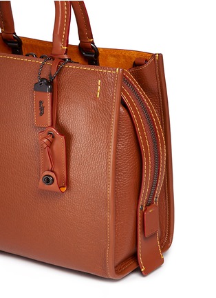 Detail View - Click To Enlarge - COACH - 'Rogue' glovetanned leather bag