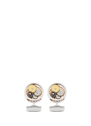 Main View - Click To Enlarge - TATEOSSIAN - Gear shirt stud and cufflink set