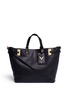 Main View - Click To Enlarge - VALENTINO GARAVANI - 'My Rockstud' double handle leather tote