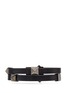 Main View - Click To Enlarge - VALENTINO GARAVANI - 'Rockstud' double strap leather bracelet