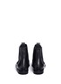 Back View - Click To Enlarge - VALENTINO GARAVANI - 'Beatle Rockstud' leather chelsea boots