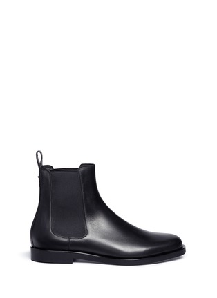 Main View - Click To Enlarge - VALENTINO GARAVANI - 'Beatle Rockstud' leather chelsea boots