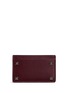 Main View - Click To Enlarge - VALENTINO GARAVANI - 'Rockstud' leather cardholder