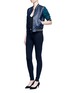 Figure View - Click To Enlarge - J BRAND - 'MARIA' HIGH RISE SKINNY PANTS