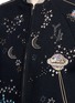 Detail View - Click To Enlarge - VALENTINO GARAVANI - Cosmos embroidered wool bomber jacket