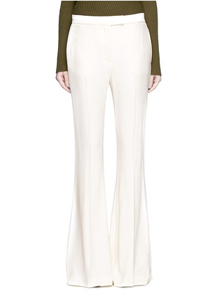 Main View - Click To Enlarge - ALEXANDER MCQUEEN - Crepe flared pants
