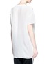 Back View - Click To Enlarge - EQUIPMENT - 'Riley' oversize silk T-shirt