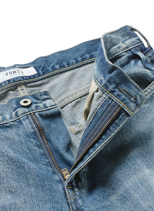  - FDMTL - 'Trace Case Study 22' sashiko boro patchwork jeans
