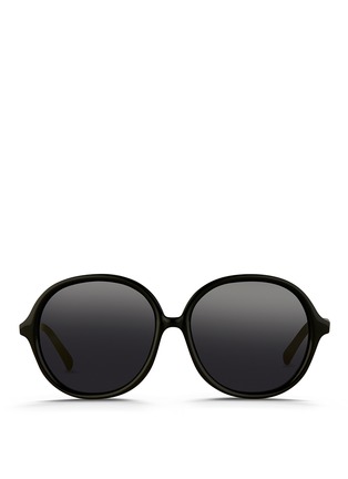 Main View - Click To Enlarge - 3.1 PHILLIP LIM - Oversize acetate round sunglasses