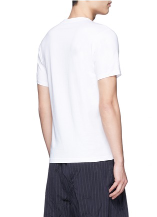 Back View - Click To Enlarge - KENZO - Travel tag print T-shirt