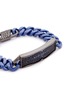 Detail View - Click To Enlarge - STEPHEN WEBSTER - 'Rayman' sapphire rhodium silver ceramic chain bracelet
