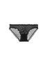 Main View - Click To Enlarge - 72930 - 'Lolita' logo embroidery ruffle tulle full briefs