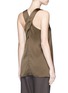 Back View - Click To Enlarge - THEORY - 'Parieom' satin sleeveless tunic