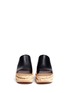 Front View - Click To Enlarge - CHLOÉ - Cork wedge leather mule sandals