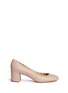 Main View - Click To Enlarge - CHLOÉ - 'Lauren' scalloped edge leather pumps