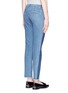 Back View - Click To Enlarge - VINCE - Contrast side strapping cotton jeans