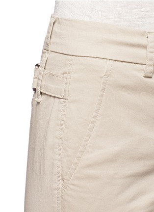 Detail View - Click To Enlarge - VINCE - Cotton twill Bermuda shorts