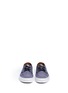 Front View - Click To Enlarge - VANS - 'Brigata' tribal stripe print canvas sneakers