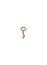 Main View - Click To Enlarge - LOQUET LONDON - 'Key' 14k yellow gold single stud earring – Secrets