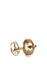 Detail View - Click To Enlarge - LOQUET LONDON - 'Peace' 14k yellow gold single stud earring – Serenity