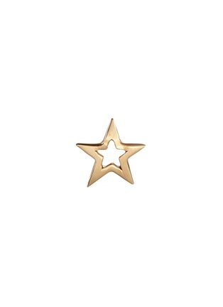 Main View - Click To Enlarge - LOQUET LONDON - 'Star' 14k yellow gold single stud earring – You're a Star