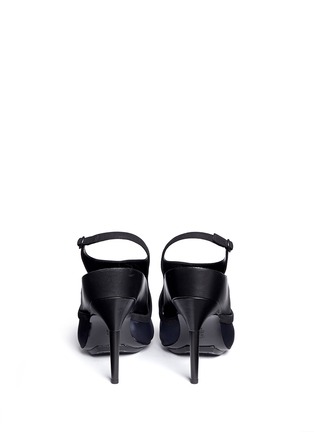 Back View - Click To Enlarge - 3.1 PHILLIP LIM - 'Aria' mesh suede slingback sandals
