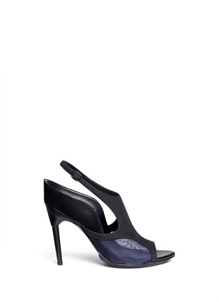 Main View - Click To Enlarge - 3.1 PHILLIP LIM - 'Aria' mesh suede slingback sandals