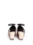 Back View - Click To Enlarge - 3.1 PHILLIP LIM - 'Aria' mesh leather combo heel sandal boots
