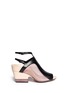 Main View - Click To Enlarge - 3.1 PHILLIP LIM - 'Aria' mesh leather combo heel sandal boots