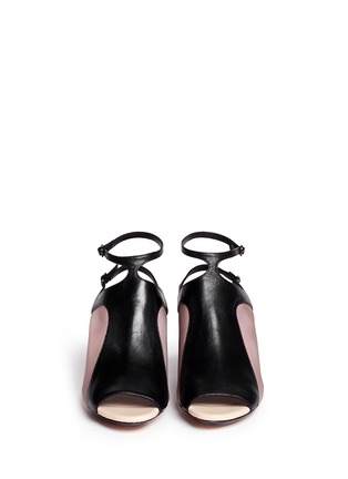 Figure View - Click To Enlarge - 3.1 PHILLIP LIM - 'Aria' mesh leather combo heel sandal boots