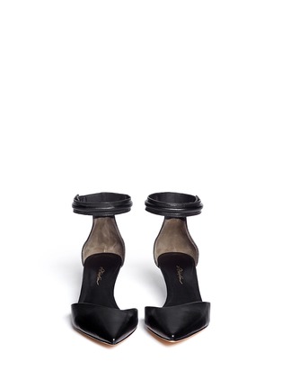 Figure View - Click To Enlarge - 3.1 PHILLIP LIM - 'Martini' ankle strap d'Orsay leather pumps
