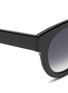 Detail View - Click To Enlarge - THIERRY LASRY - 'Celebrity' chunk round acetate sunglasses