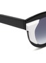 Detail View - Click To Enlarge - THIERRY LASRY - 'Slutty' contrast side acetate sunglasses