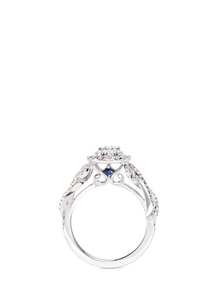 Figure View - Click To Enlarge - VERA WANG LOVE - East Meets West - Diamond Engagement Ring