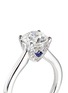 Detail View - Click To Enlarge - VERA WANG LOVE - Ice - Solitaire Plus diamond ring
