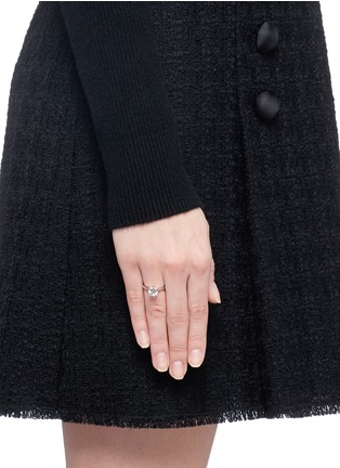 Figure View - Click To Enlarge - VERA WANG LOVE - Ice - Solitaire Plus diamond ring