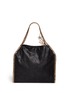 Back View - Click To Enlarge - STELLA MCCARTNEY - Falabella' small peace charm chain tote