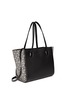 Front View - Click To Enlarge - MISCHA - 'Weekday Tote' in classic hexagon print